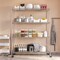 Seville Classics UltraDurable 4-Tier NSF Steel Shelving, 60" W x 24" D x 76" H